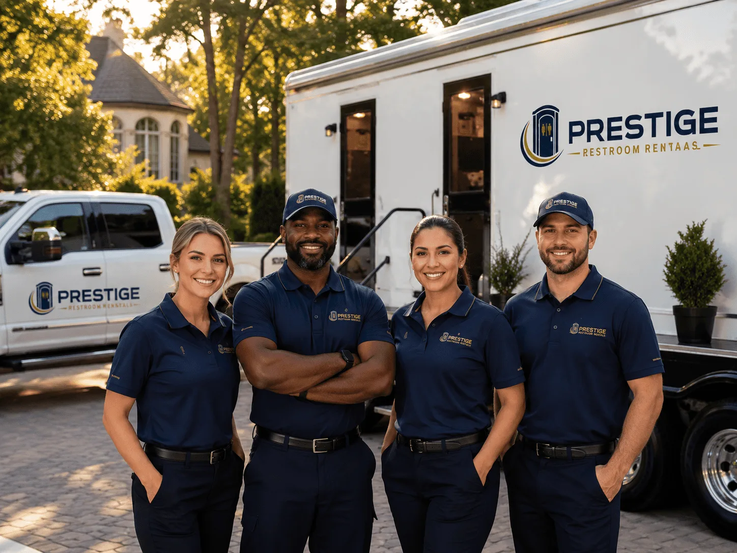 Trusted Luxury Portable Restrooms company in Poyntelle, PA